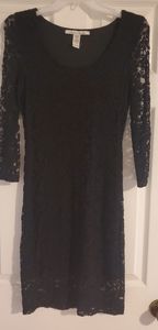 Black Lace Dress
